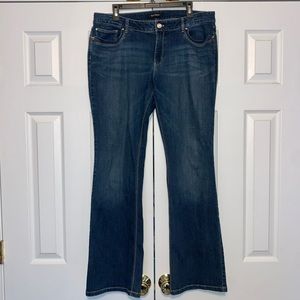 White House Black Market boot cut jeans